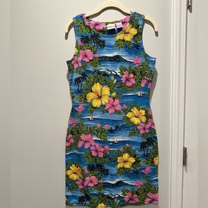 Carolina Colours Hawaiian Floral Dress